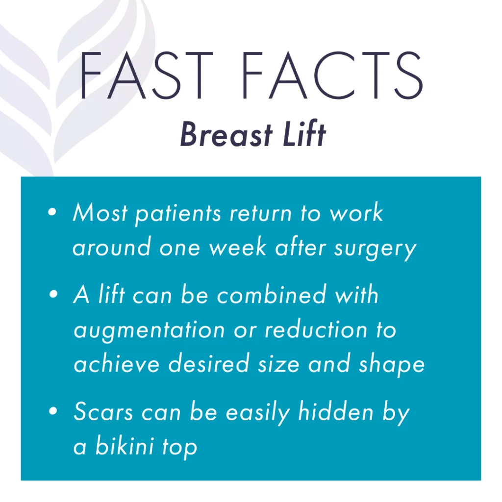 How to Fix Sagging Breasts?  3 Key Advantages of a Breast Lift