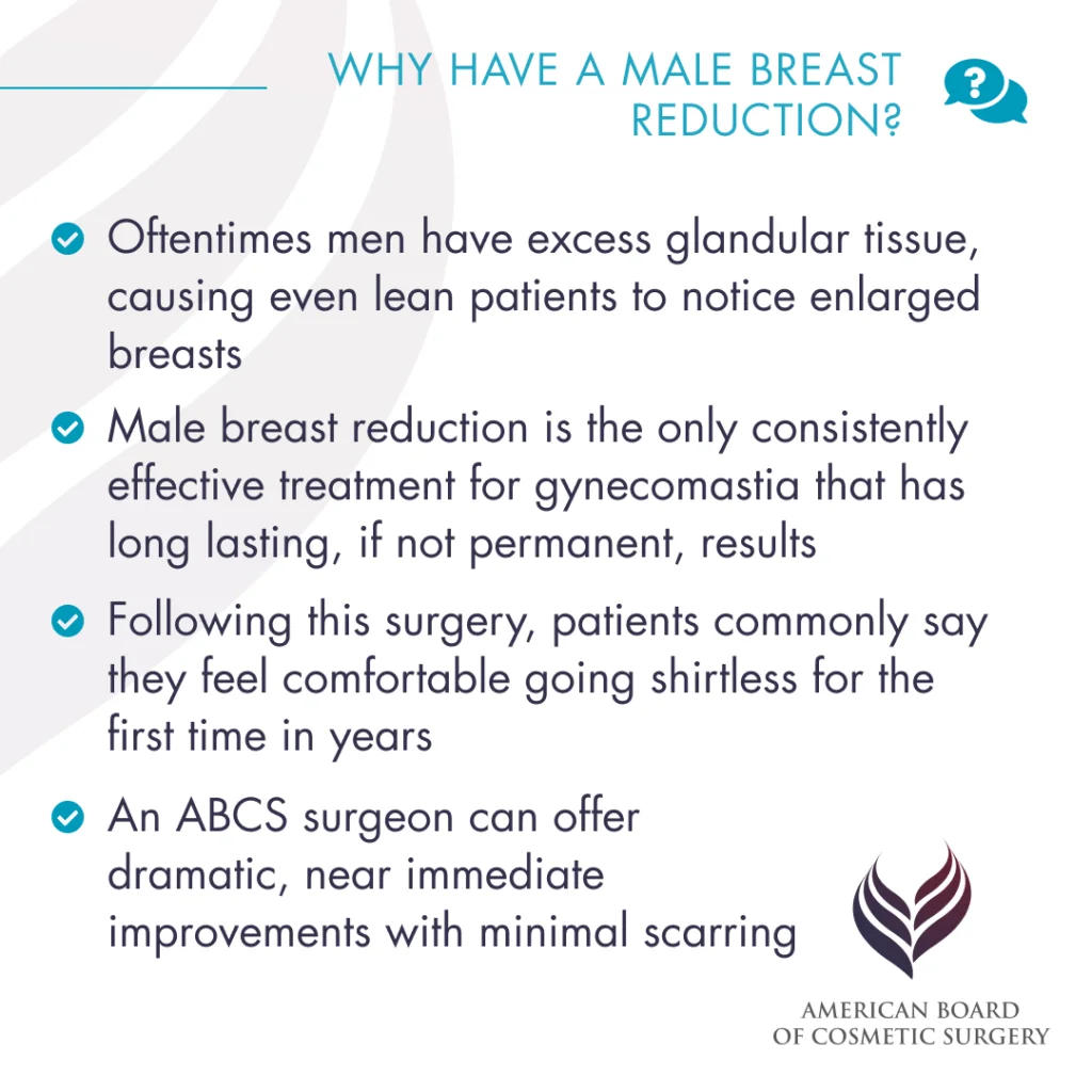 Male Breast Reduction Guide Gynecomastia Surgery Guide ABCS